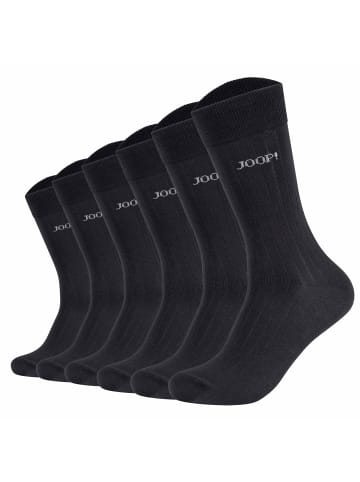 JOOP! Socken 6er Pack in Schwarz