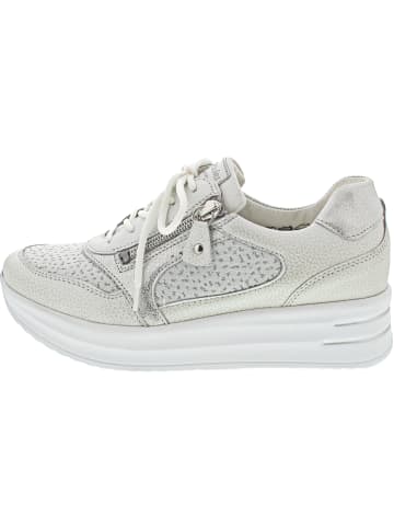WALDLÄUFER H-Arianna sportlicher Schnürer Silber