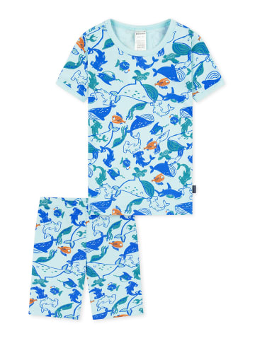 Schiesser Shorty Boys World in Blau
