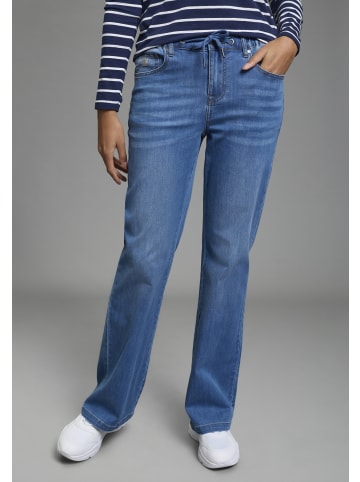 Kangaroos Weite Jeans in blue used