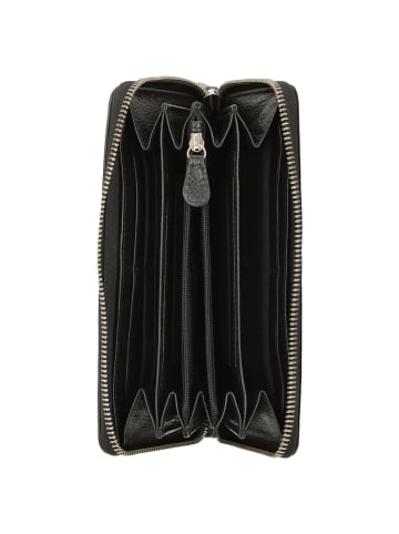 Bugatti Linda - Damengeldbörse 18cc 19 cm (black) in schwarz