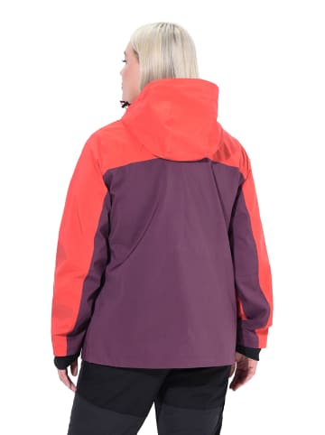 Ulla Popken Funktionsjacke in dunkle kirsche