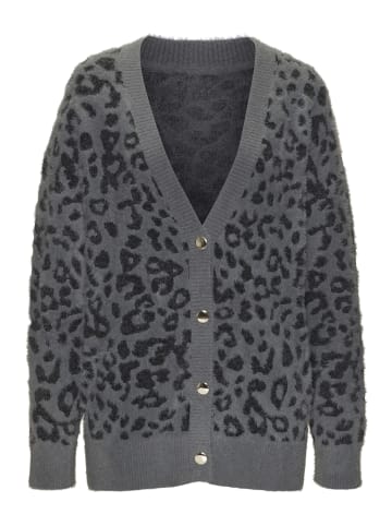 LASCANA Strickjacke in anthrazit-schwarz