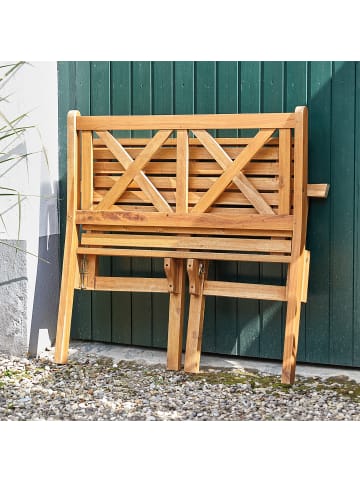 Butlers Gartenbank LOVEBIRD in Braun