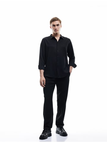 KOTON SHIRTS LS BSC in Schwarz