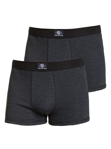 Haasis Bodywear 2er-Set: Pants in schwarz