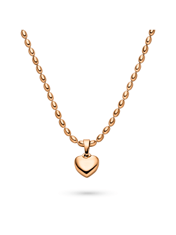 Tamaris Halskette Tiny Steel Heart in roségold