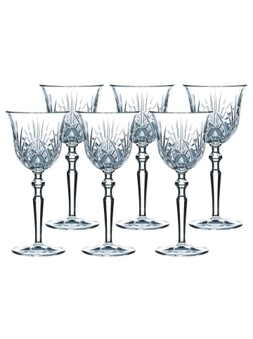 Nachtmann 6er Set Weißweingläser Palais 213 ml transparent in transparent