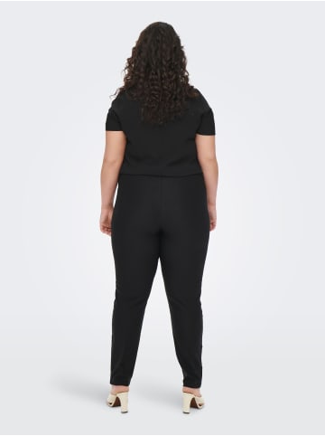 ONLY Carmakoma Stretch Leggings Stoffhose Übergröße CARLILA in Schwarz