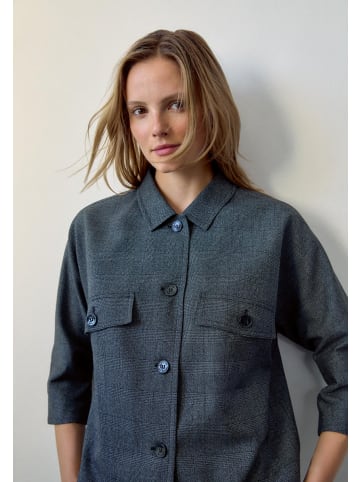 More & More karierte Blazerjacke, 3/4 Arm in glencheck stretch two coloured