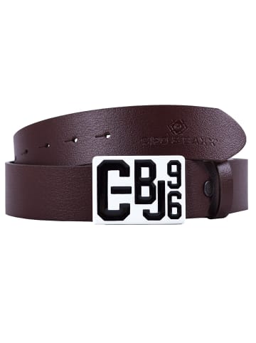 Cipo & Baxx Gürtel  85cm x 3,8cm in Brown