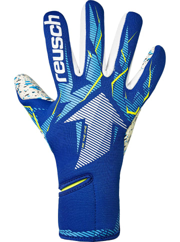 Reusch Torwarthandschuhe Fastgrip Fusion Junior in 4994 sharp blue/white