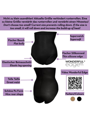 Naomi & Nicole Shapewear Hoher Slip Plus Size in Haut