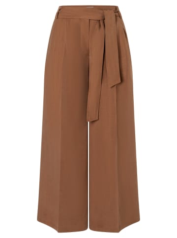More & More 7/8 Hose mit Bindegürtel in sweet toffee