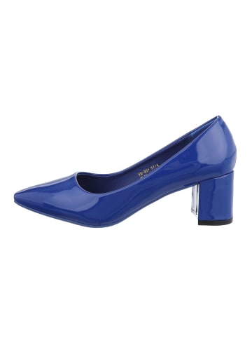 Ital-Design Pump in Blau