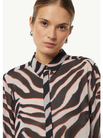 comma Bluse langarm in Pink