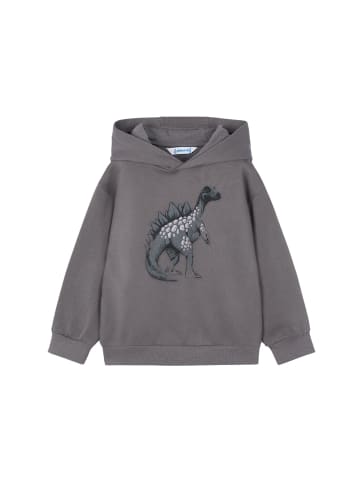 Mayoral Kapuzensweatshirt cooler Reliefprint in grau
