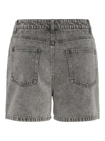 Pieces Jeansshorts in Light Grey Denim