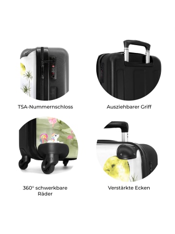 NoBoringSuitCases Suitcase, Handgepäck, Koffer, Trolley, Reisekoffer Einhorn-Illustration