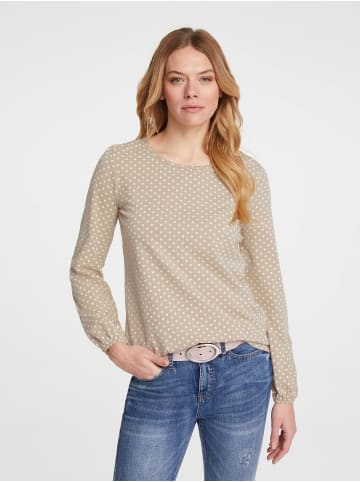 Heine Langarmshirt in kiesel