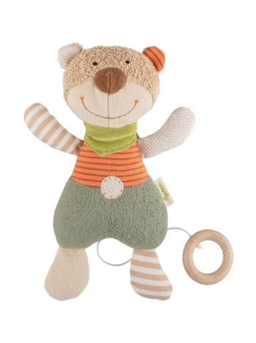 Sigikid Spieluhr Natural Stripes Green in mehrfarbig