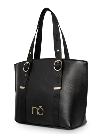 Nobo Bags Shopper Shiny in schwarz