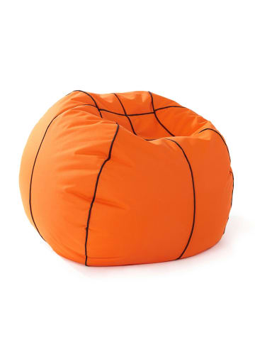Lumaland Sitzsack Indoor Basketball 170l orange/schwarz Orange
