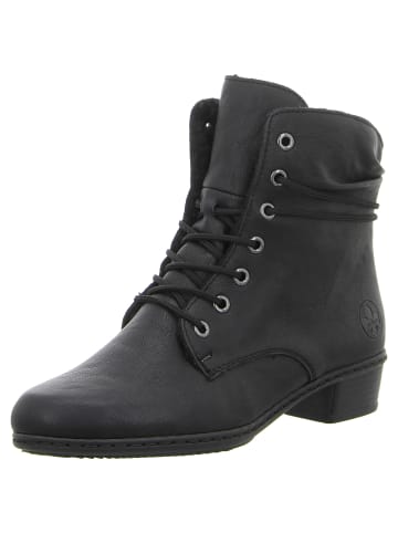 rieker Schnürstiefelette in schwarz
