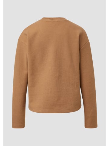 s.Oliver Sweatshirt in 8486_sandstein