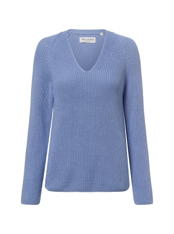 Marc O'Polo Strickpullover in hellblau - 0001