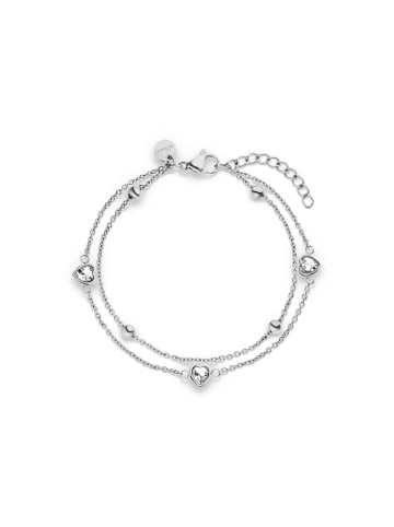 s.Oliver Armschmuck The Double Row in silber