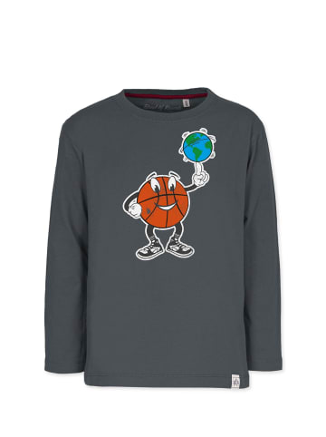 Band of Rascals Longsleeve " Around the World " in grau