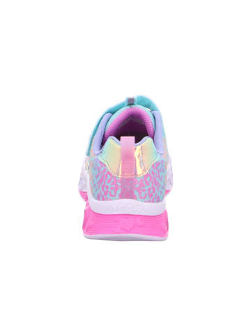 Skechers Sneaker Flutter Heart Lights in Blau