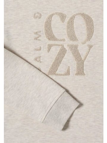Cecil Sweatshirt in oat milk beige melange