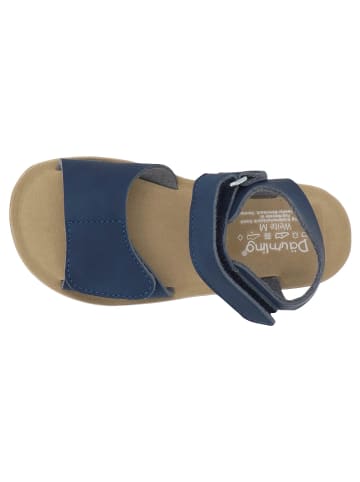 Däumling Sandale Sanas in blau