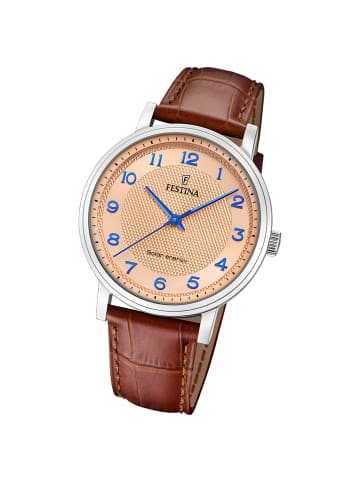 Festina Analog-Solaruhr Festina Solar Energy braun groß (ca. 41mm)