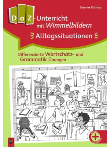 Verlag an der Ruhr Buch - DaZ-Unterricht mit Wimmelbildern: Alltagssituationen