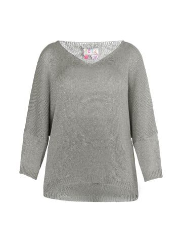 IZIA Pullover in Silber Grau