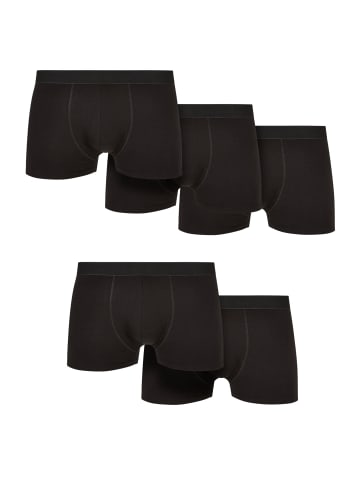 Urban Classics Boxershorts in black+black+black+black+black