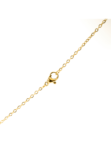 Luxenter Halskette Sirif mit 18 Karat Gelbgold-Finish – SIRIF