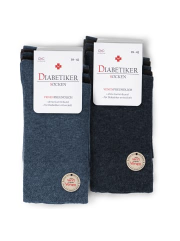 Occulto 10er Pack Diabetikersocken Goetz in BlauMix