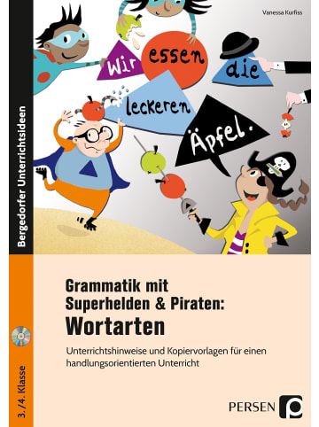 Persen Verlag i.d. AAP Grammatik mit Superhelden & Piraten: Wortarten | Unterrichtshinweise und...