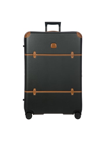 BRIC`s Bellagio 4 Rollen Trolley 82 cm mit Dehnfalte schwarz-braun