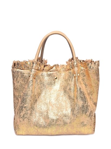 Carla Ferreri Henkeltasche in Taupe