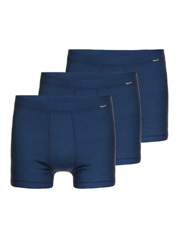 Ammann Retro Short / Pant Jeans Feinripp in Blau