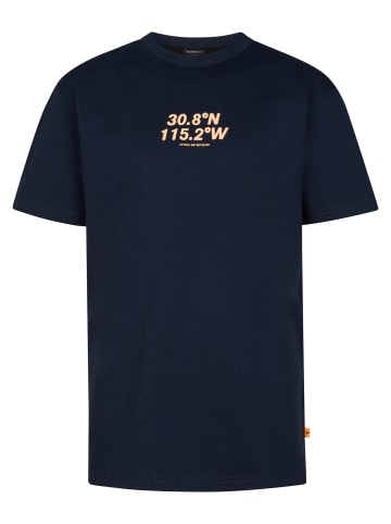 Petrol Industries Bedrucktes Jersey-T-Shirt Roca in Blau