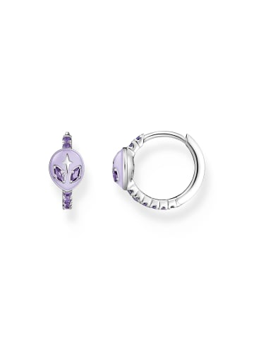 Thomas Sabo Creolen in silber, violett