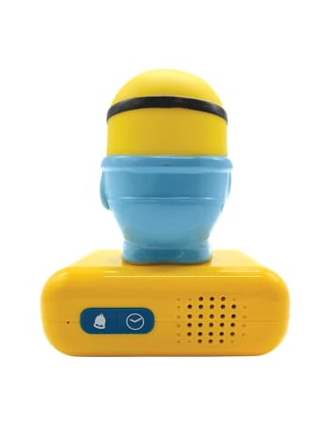 Lexibook Minions 3D-Nachtlicht-Wecker mit Soundeffekten
