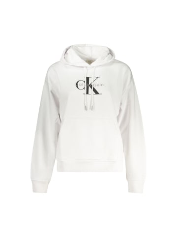 Calvin Klein Weiß Baumwolle Damen Sweatshirt