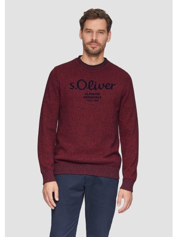 s.Oliver Strickpullover langarm in Rot